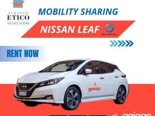 A “Io condivido” Albergo etico, “Un nuovo servizio di Community Mobility Sharing”.