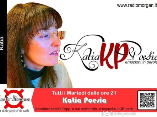 A “Io condivido” Katia Catalano, alle 21.00 “Katia poesia” programma radiofonico